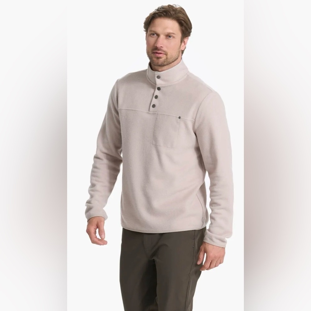 Vuori Venice Woo Puover Fleece Jacket Men’s , size Large